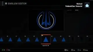 Call of Duty Black Ops 3: Trident Clan Emblem Tutorial (@TridentClan)