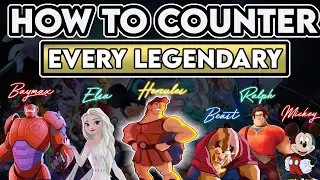 The Legendary Counter Guide | Effective Strategies and Characters that WORK | Disney Sorcerers Arena