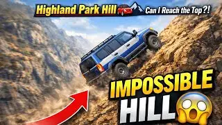 Highland Park Hill Challenge 🚗⛰️ | Can I Reach the Top?! @tabishgamer1.0 #roblox 