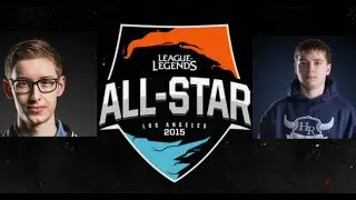 League of Legends Allstars 2015 Bjergsen vs Smurf