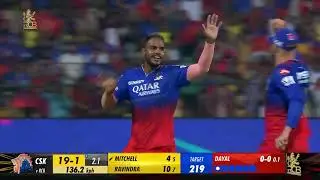 IPL Match number 68 RCB vs CSK IPL highlight match #msdhoni #viratkohli
