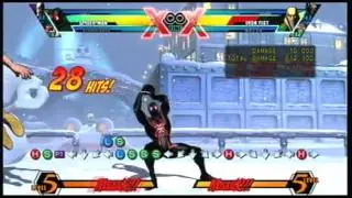 My UMvC3 Team Combos: Spider-Man - Solo Starter - BnB #1.1