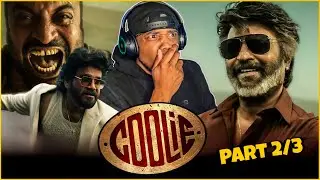 Coolie [ Part 2 of 3 ] Movie Reaction | Superstar Rajinikanth | Lokesh | First Time watching!!