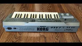 KORG PROPHECY SOUND DEMO SAZ