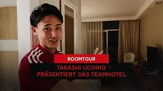 ROOMTOUR | Takashi Uchino zeigt das Teamhotel | F95 in Marbella | #田中碧 | #内野貴史