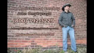 The Motivational Cowboy - Promo Video - Guest Speaker - Detroit Michigan