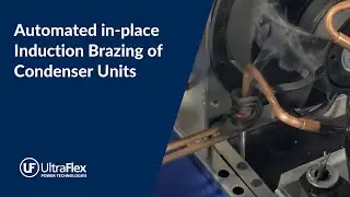 Automated In-place Induction Brazing of Condenser Units
