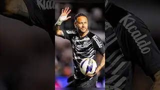 ⚽ Neymar Jr &ndash; Back in Black, Back to Brilliance! 🇧🇷🔥#neymar #santosfc #shorts
