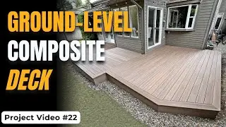 South Surrey Ground-Level Composite Deck Build | Pulsar Construction
