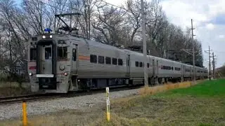 WB NICTD (South Shore Line) Train In South Bend, Indiana! 4/6/21