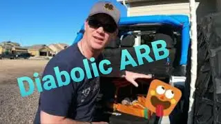 ARB air compressor, Diabolical Inc Slip Stream, Jeep Rubicon