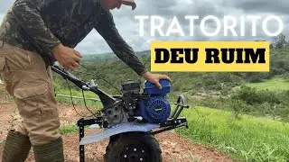 TRATORITO - Preparando a terra para plantio de milho