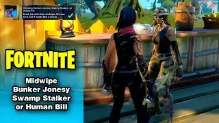 Mindwipe Bunker Jonesy, Swamp Stalker, or Human Bill Location - Fortnite