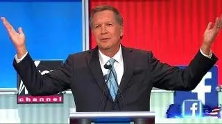 Gov. Kasich defends accepting federal funds from ObamaCare | Fox News Republican Debate
