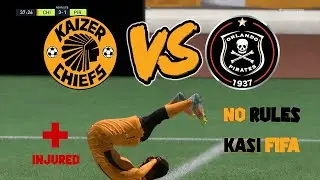 Fifa 22 Kaizer Chiefs Vs Orlando Pirates NO RULES!!!