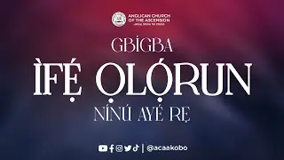 GBIGBA IFE OLORUN NINU AYE RE | YORUBA SERVICE | DECEMBER 21, 2025.