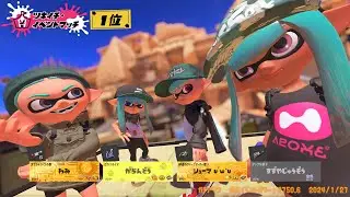 明日はスプGO！みんながんばれ！【Xマッチ】【スプラトゥーン3】