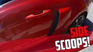 MMD Side Scoops 2015-17 Mustang review and install vlog.