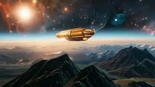 Sci Fi Starships Of Near AI Orbit 4K Immersive Space Experience