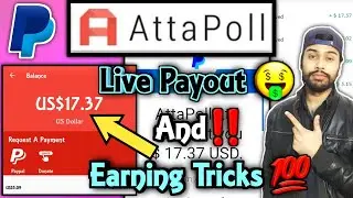 Attapoll App Payment Proof | Attapoll Unlimited Surveys & Earning Trick | Full Review by @Saurav STG