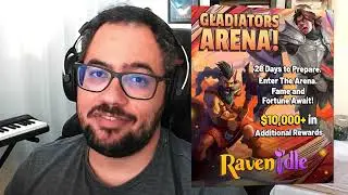 OLA NEWS: LAN&Ccedil;AMENTO DO RAVEN IDLE, $70,000 EM PREMIA&Ccedil;&Atilde;O ⚔️ #RavenIdle #RavenQuest #Tibia