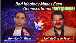 AVD Live! Konstantin Kisin Vs. Neil deGrasse Tyson. Woke Ideology Turns Genius Into Idiocy!!