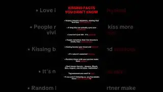 Your First Kiss Wasn&rsquo;t Just Cute&hellip; It Was Chemistry