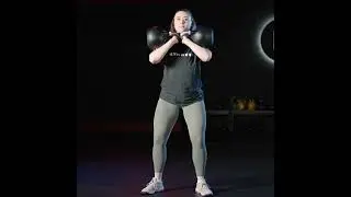 Paused Front Squat - Double Kettlebell