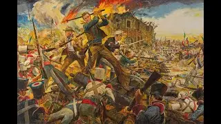 Mexican-American War 1846-1848! The siege of the Yankee fort by the Mexican army.
