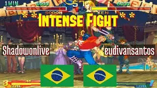 FT10 @sfa2u: Shadowonlive (BR) vs eudivansantos (BR) [Street Fighter Alpha 2 sfa2 Fightcade] Nov 18
