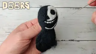 ASMR | Crafting Jack from Roblox Doors with Wool Art