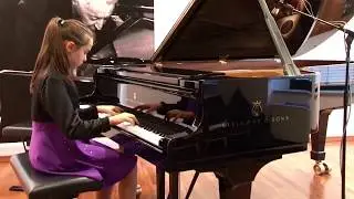 Ayla Sophie Haberstock plays Mozart Sonata