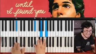 [Piano] Hướng dẫn: Until i found you - Stephen Sanchez | Nhạc tán gái siêu dễ!!