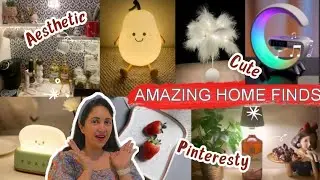 THE AESTHETIC HOME FINDS EVERYONE IS TALKING ABOUT😲/AARTI SHARMA #pinterestinspired #aestheticdecor 
