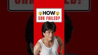 SRK Journey From Flop To Hit #shorts