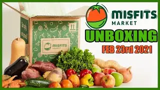 Misfits Market Organic Produce | Feb 23rd 2021 - $22 Mischief Unboxing