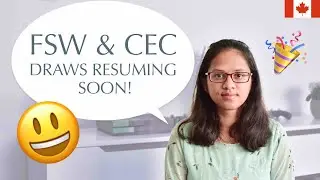 FSW and CEC Draws Resume! | Important Immigration Updates | Abi & Parithi