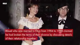HOLA! USA-  Elton John and his ex-wife settle the lawsuit caused by the release of 