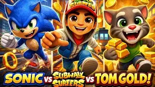 🔥 SONIC vs SUBWAY SURFERS vs TOM GOLD &ndash; WHO WINS? 🏆 !  