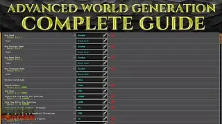 ADVANCED WORLD GENERATION &mdash; Обучающее руководство DWARF FORTRESS