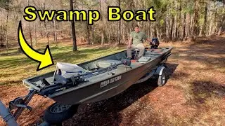 Alumacraft jon boat overview (my new swamp boat)