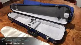Bobelock 1027 Arrow Fiberglass Violin Case
