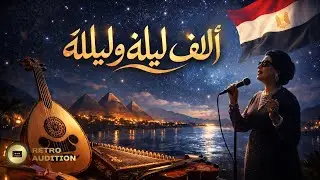 ألف ليلة وليلة | تحفة موسيقية مصرية كلاسيكية | Maqam Rast | RETRO AUDITION