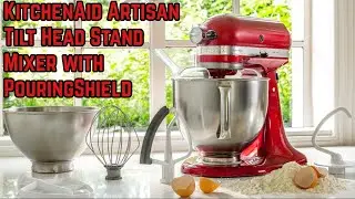 KitchenAid Artisan Tilt Head Stand Mixer with Pouring Shield