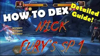 How To Dex Nick Fury&rsquo;s Special 1 - Detailed Breakdown | Marvel Contest of Champions