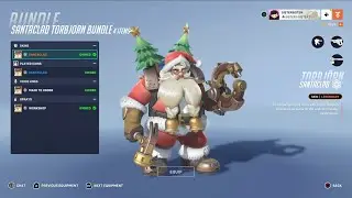 Overwatch 2:  Santaclad Torbjorn Skin🎅