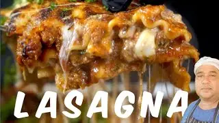 How To Make The Best Homemade Lasagna | You'll Never Buy Frozen Lasagna Again After Trying This!