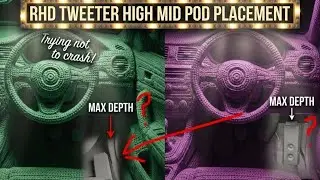 SQ CAR AUDIO: Why I'm Moving My Tweeters to the Kick Panels (RIGHT-HAND DRIVE Edition)