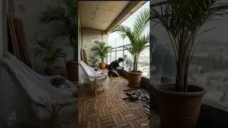 Making Luxury Balcony #relaxing #nature #viral #shorts #asmrbuild