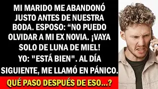 Mi marido me abandonó justo antes de la boda y me dijo: 